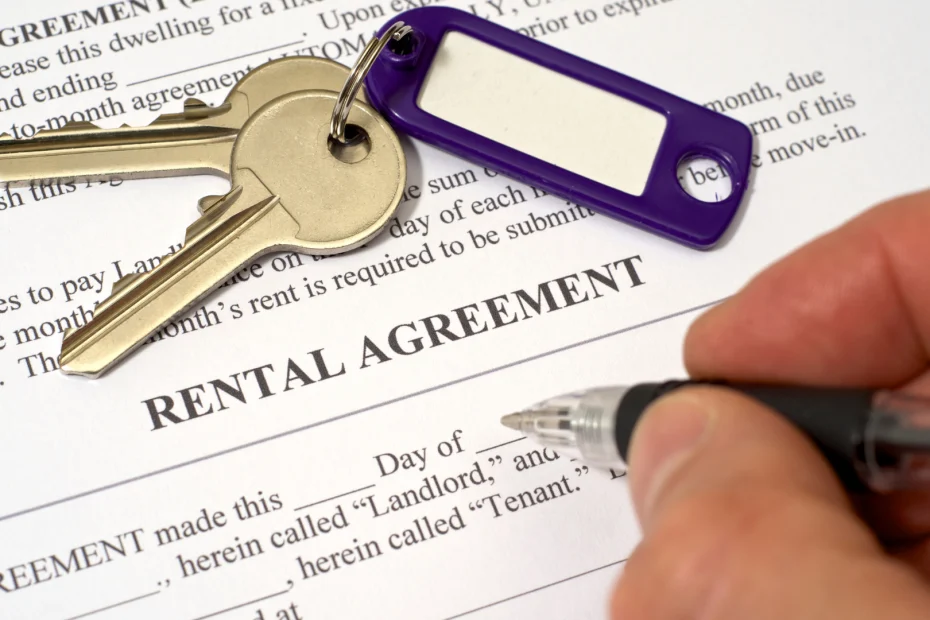 Firma de contrato de alquiler con llaves sobre el documento — novedades legales en contratos de arrendamiento en España 2025