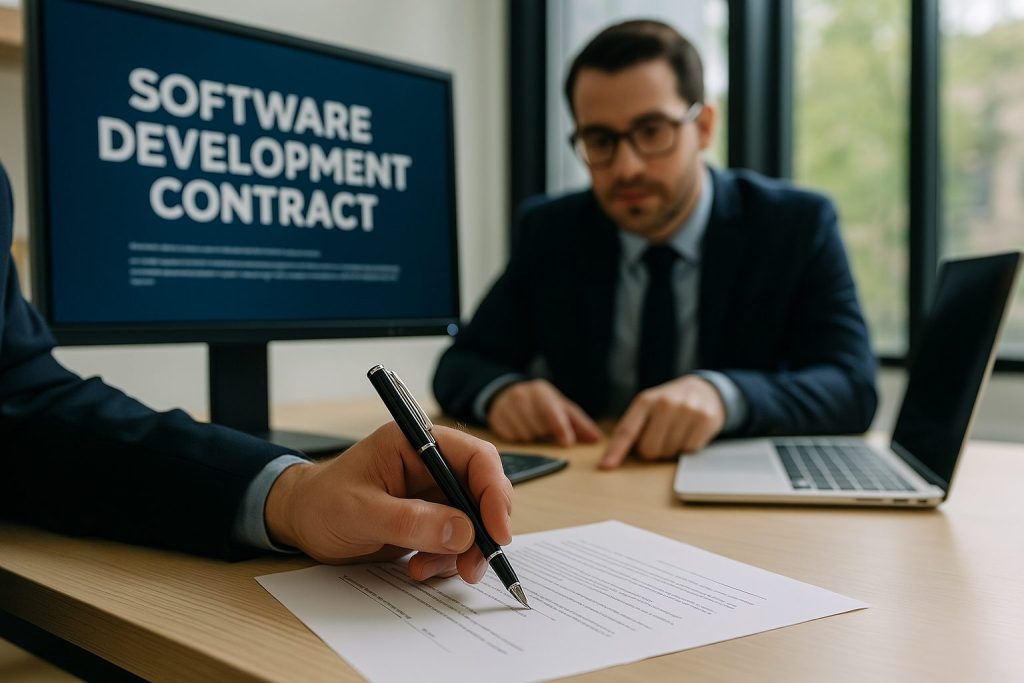 ¿Cómo redactar un contrato de desarrollo de software en España que proteja a tu empresa tecnológica?