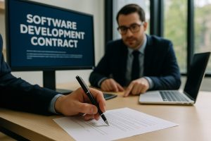¿Cómo redactar un contrato de desarrollo de software en España que proteja a tu empresa tecnológica?