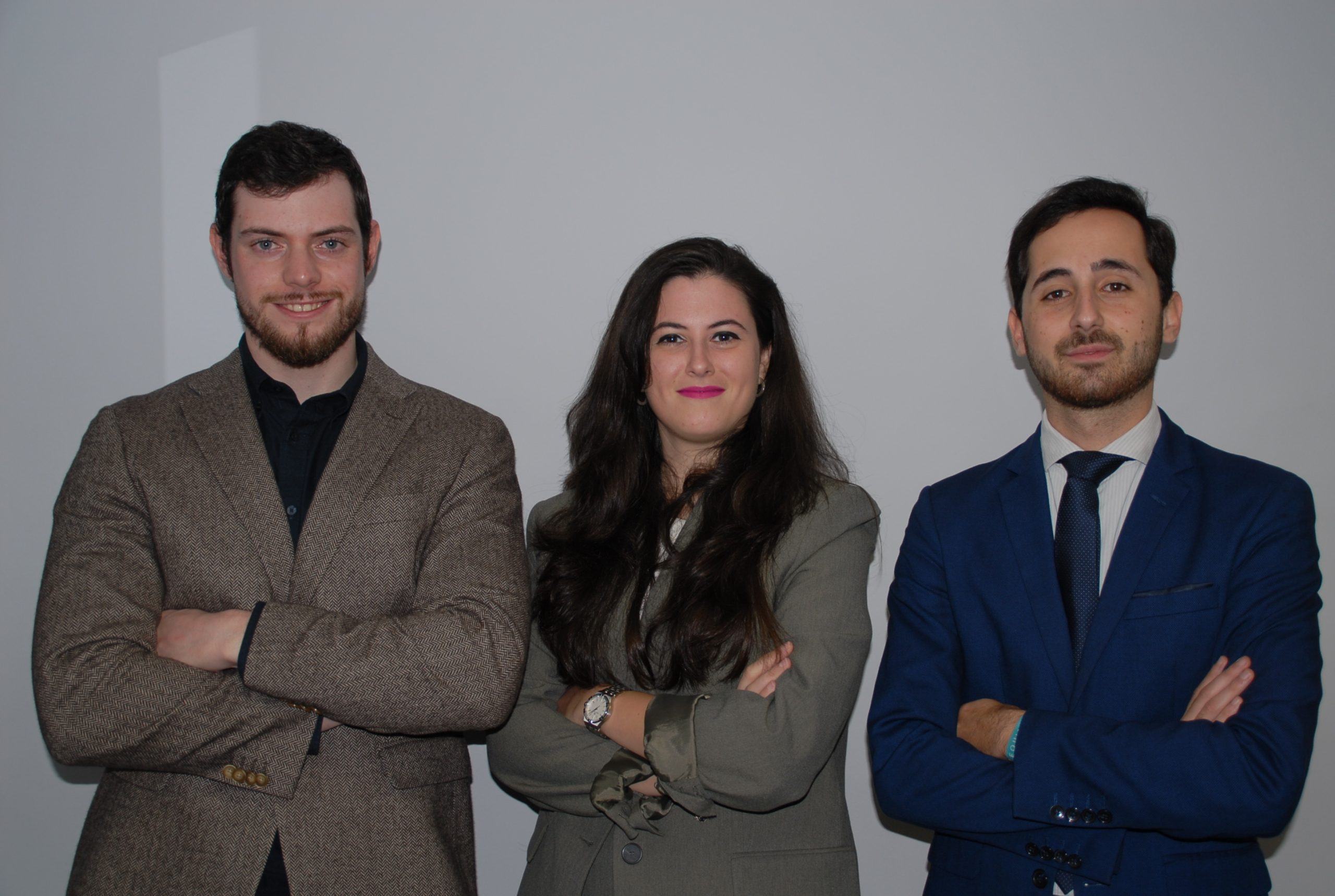 Emilio Barquero, Mar Gámez y Antonio Muñoz, abogados de RRYP Global.